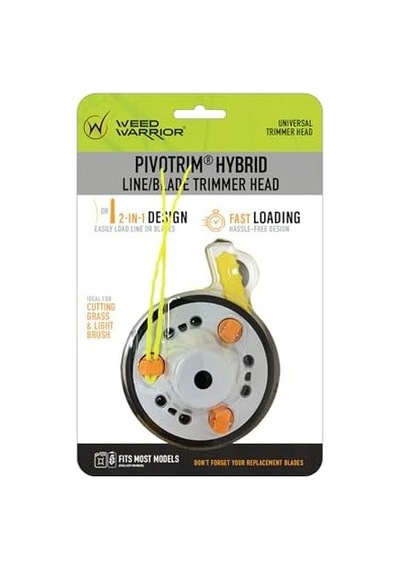 Pivotrim Rino Tuff Evrensel Hibrit İp Ve Bıçaklı Düzeltici Kafa Değiştirme, Siyah