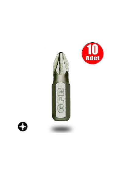 Aletçantam Gfb Bits Yıldız Uç Vidalama Matkap Ucu Pz2 X 25mm - 10 Adet