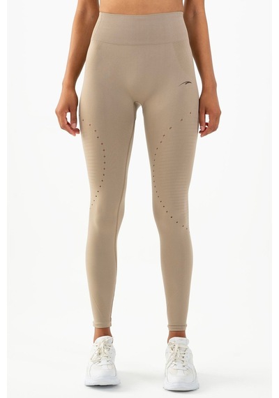 Maraton Active Slimfit Kadın Koşu Açık Vizon Tayt 812118-açık Vizon