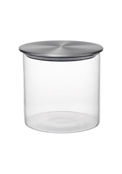 Mien Metal Kapak Cam Kavanoz 600 Ml Şeffaf
