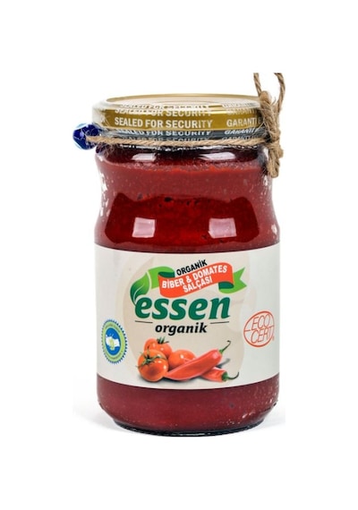 Essen Organik Biber & Domates Salçası Cam 650 G