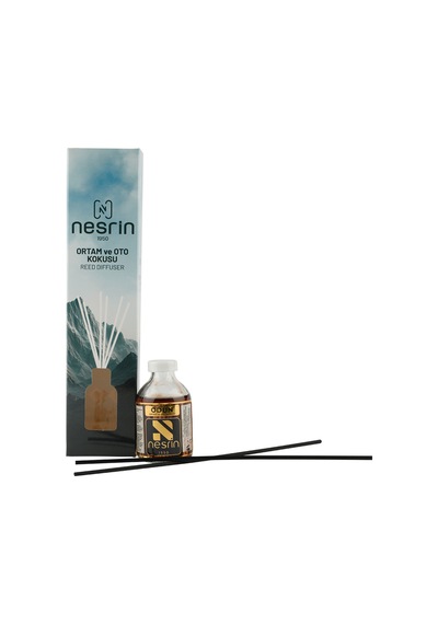 Nesrin Odun 50 Ml Çubuklu Oda Ve Oto Kokusu Reed Diffuser, Kalıcı Ortam Kokusu - 8690352954100s