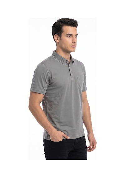 Raymons Erkek Polo Yaka Kısa Kollu Tişört Regular Kalıp T6270 Bgl-st05553 Gri