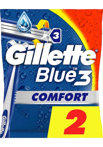 Gillette Blue3 Comfort Kullan At Tıraş Bıçağı 2'li