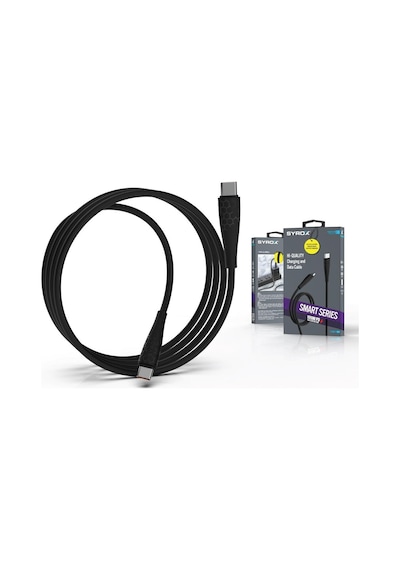 Syrox C140tt 100w Type-c To Type-c Ultra Hızlı Şarj & Data Kablosu
