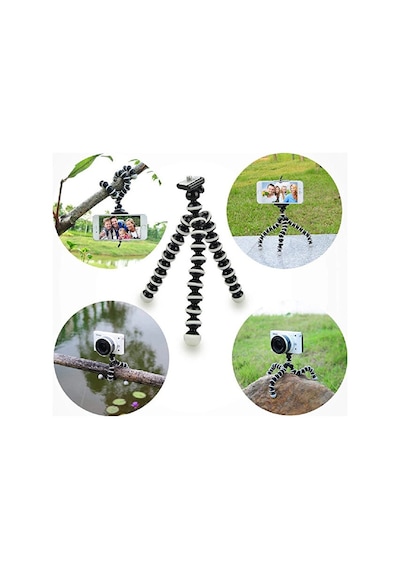 16 Cm Boncuk Ahtapot Tripod Telefon Tutucu Aparat