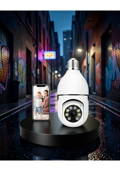 Ampül Kamera 360 Derece Wi-fi Full Hd 1080p Uczzzlfs2kameraaaaaa3