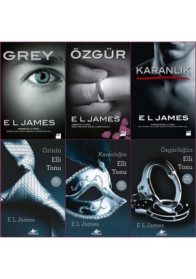 Grinin-Karanlığın-Özgürlüğün Elli Tonu-Grey-Karanlık-Özgür Set