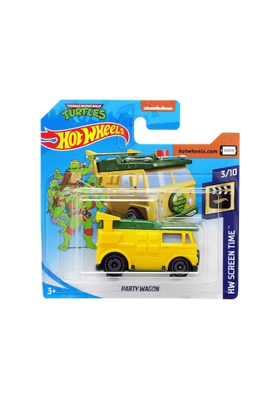 Hot Wheels Party Wagon Teenage Mutant Ninja Turtles Tmnt