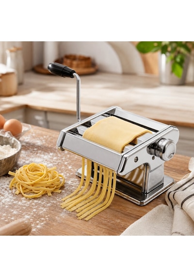 Epinox Grano 180 Makarna&erişte Makinesi 2mm+6mm Gr-180 Gümüş