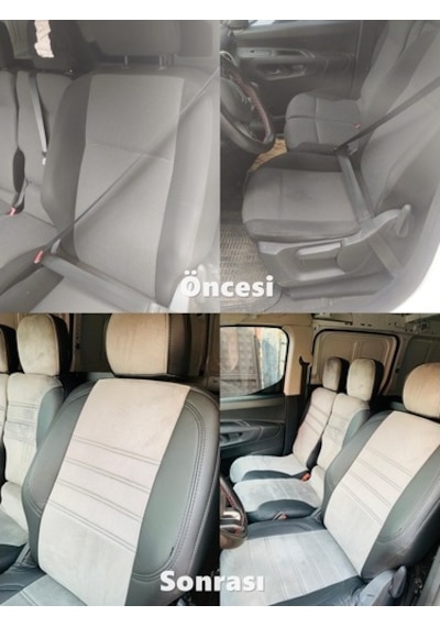 Citroen Berlingo Panelvan Araca Özel Oto Koltuk Kılıfı