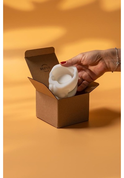 Rufus Concept Ayı Tealight Silikon Mumluk Kalıbı