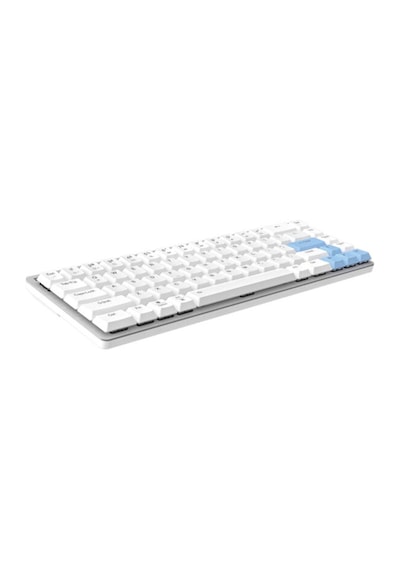 Ek868 White %65 Red Low-profile Switch Bluetooth İngilizce Mekanik Gaming Klavye
