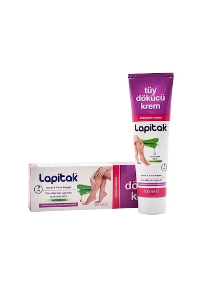 Lapitak Tüm Ciltler için Tüy Dökücü Krem 100 ML