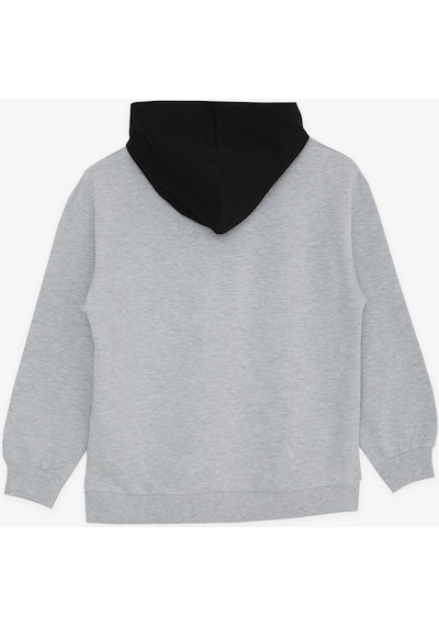 Breeze Girls & Boys Erkek Çocuk Sweatshirt Kapüşonlu Yazı Baskılı 8-14 Yaş, Gri Melanj-gri Melanj Gri Melanj Breeze Girls & Boys Erkek Çocuk Sweatshirt Kapüşonlu Yazı Baskılı 8-14 Yaş, Gri Melanj-gri Melanj Gri Melanj