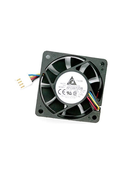 Delta Afc0612db-f00 60x60x15mm Soğutma Fanı, 7200 Rpm, 29.24 Cfm, 47.5 Dba Pwm 4-pin
