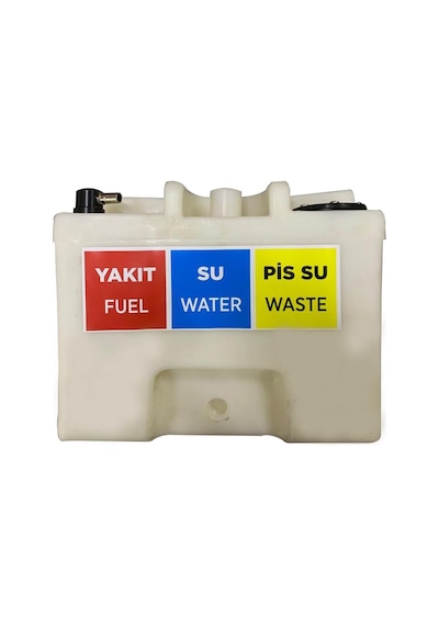 Sealux Marine Su Yakıt Pissu Tank Geniş Tip Karavan 56 LT
