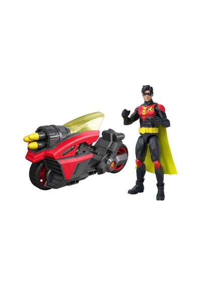 Dc Premier Serisi Robin Aksiyon Figürü Ve Motosiklet