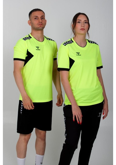Hummel Otantik Antrenman Tişört Neon Sarı