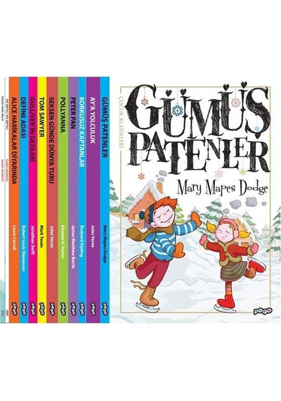 Çocuk Kitapları Seti-12 Kitap Takım- Pogo