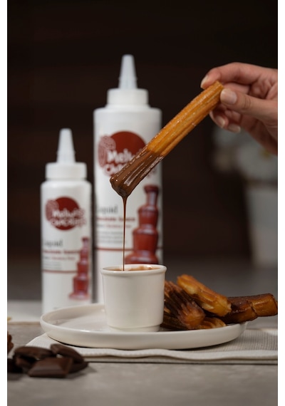 Melwiss Chocolate Sıvı Çikolata - Fondü Şelale Çikolata Sosu 330 G