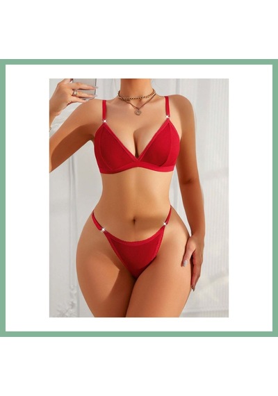 Bşkvirgo Kadın Kırmızı Mayo Bikini 5184 Beden: L/xl Renk: Kırmızı Bsk2026