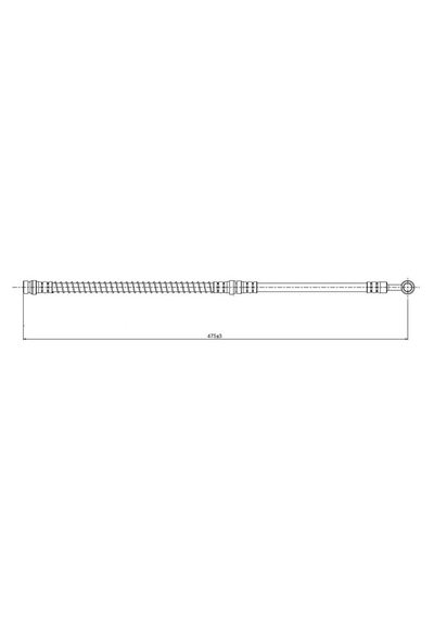 Cavo Ön Fren Hortumu S40 I V40 I 98 04 C900-134a 30862414 30870880
