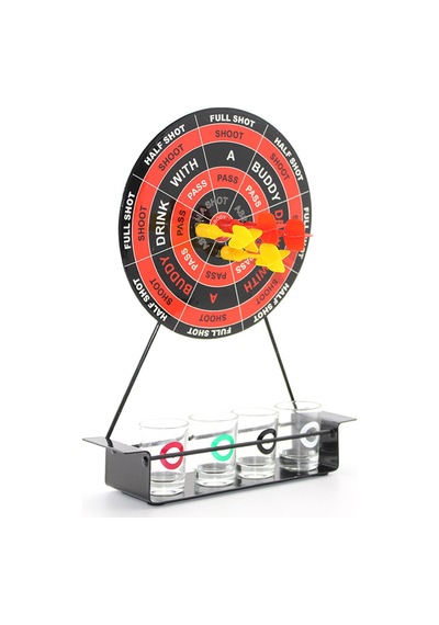 1 Adet Shot Bardaklı Dart Oyunu Masa Üstü Eğlence Oyunu, Shot Cup Dart Game, Mini Dart Seti