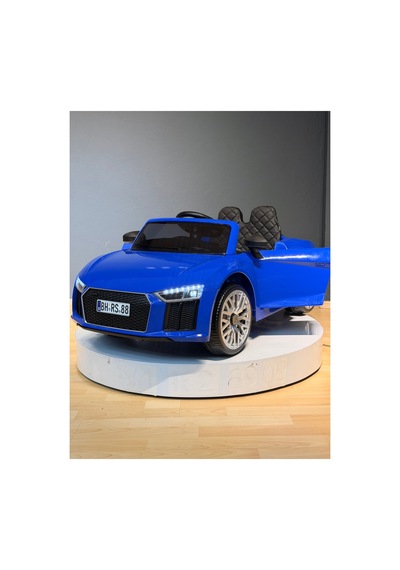 446 Akülü Araba Audi 12v Mavi