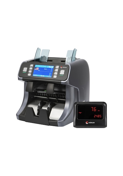 Mühlen Falcon K88 Yazıcılı Hafızalı İki Katlı Fitnessli Karışık Para Sayma Makinesi İstifleme