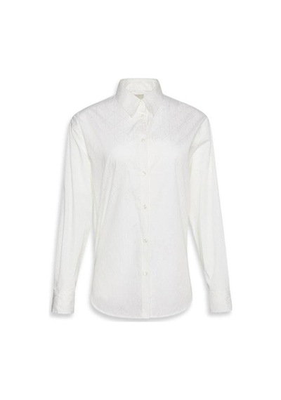 Calvin Klein Aop Logo Perfect Button-down Shi-11647 Beyaz Calvin Klein Aop Logo Perfect Button-down Shi-11647 Beyaz