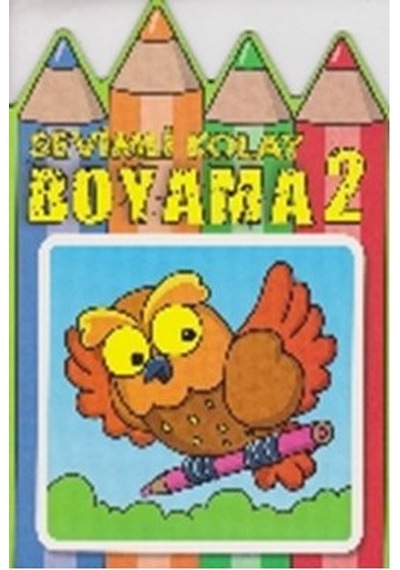 Sevimli Kolay Boyama 2- Parıltı Yayınları