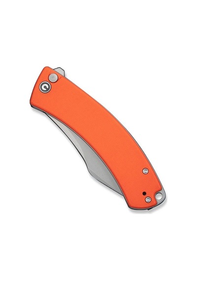 Civivi Outlaw Muk Orange G10 Handle Stonewashed 14c28n Blade Kamp Çakı Turuncu