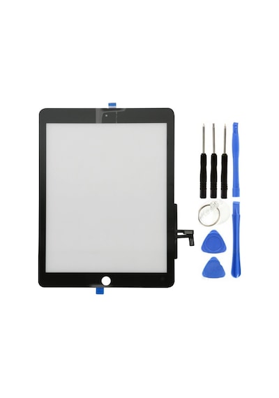 Apple Uyumlu iPad Air 1.nesil A1474-a1475-a1476 Dokunmatik Siyah + Tamir Seti