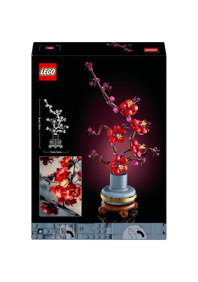 LEGO® Botanicals Erik Çiçeği 10369 – Yetişkinler için Pastel Mavi Saksi İçeren Dekoratif Çiçek Modeli Yapim Seti (327 Parça)