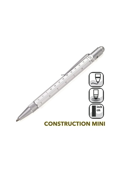 Troika Pip22si Pip22si Construction Sytlus Mini Tükenmez Kalem Gümüş Genel