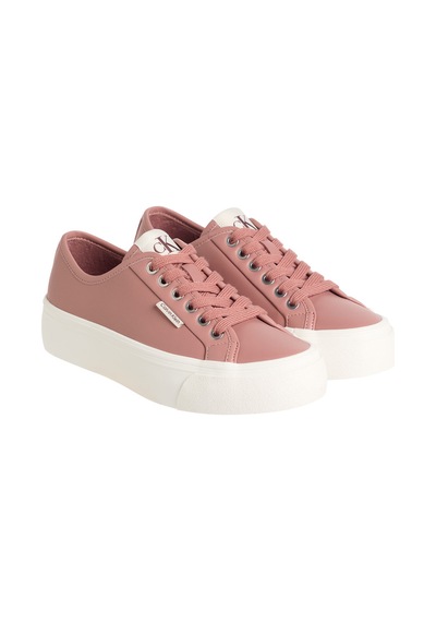 Calvin Klein Jeans Kadın Vulc Flatform Laceup Lth Ayakkabı Yw0yw01932tz6 Pembe