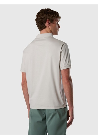 North Sails Kısa Kollu Pamuklu Erkek Polo Yaka T-shirt-33480 Gri