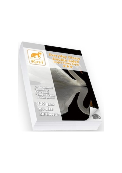 Rovi Everyday Parlak Çift Taraflı Fotoğraf Kağıdı 120Gsm 50Yp A4