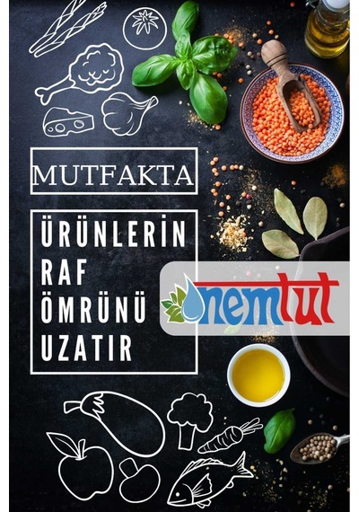 Mutfaklara Özel Gıda Ve Eşyalarınızı Oluşan Nem Rutubet Ve Buharlaşmaya Karşı Koruma Kiti