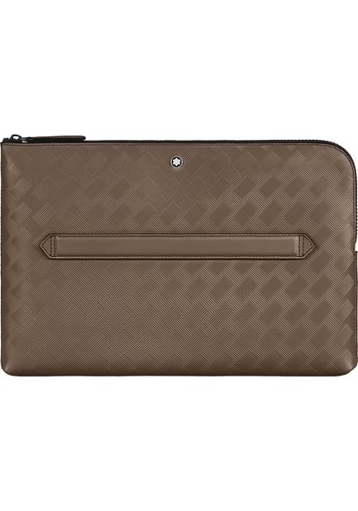 Montblanc Extreme Deri Bilgisayar Çantası 221604 Kahverengi