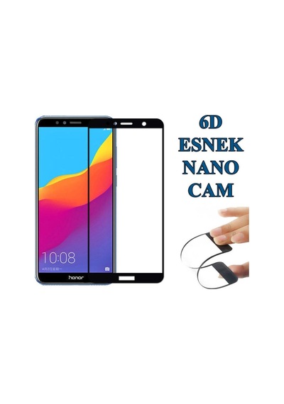 Huawei Honor 7S Y5 2018 Kilif Seffaf Silikon Kilif + 6D Nano Cam 378375914