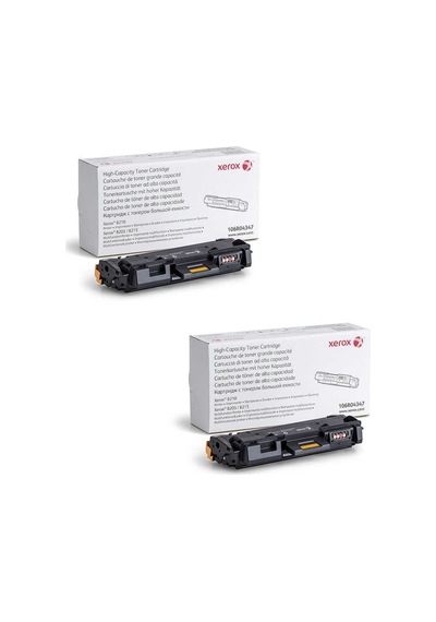 Xerox 106R04349 Siyah 2'Li Toner Kartuşu 2x3000 Sayfa, X