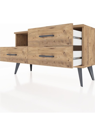 Arges Şifonyer Tek Raflı 3 Çekmeceli 88x30x48 Çam-çam Çam Arges Şifonyer Tek Raflı 3 Çekmeceli 88x30x48 Çam-çam Çam