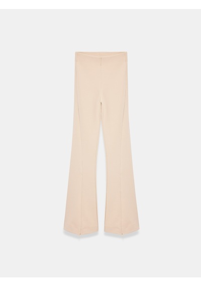 Dilvin 73037 Fermuar Detaylı Flare Pantalon Koyu Taş