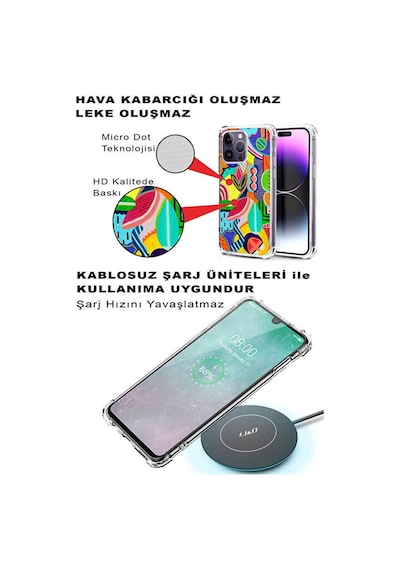 Samsung Galaxy S25 İle Uyumlu Retro Color 6 Tasarımlı Antişok Kılıf