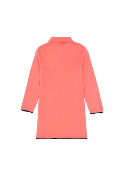 U.S. Polo Assn. Kız Çocuk Nar Çiçeği Polo Yaka Triko Elbise 50297179-VR239