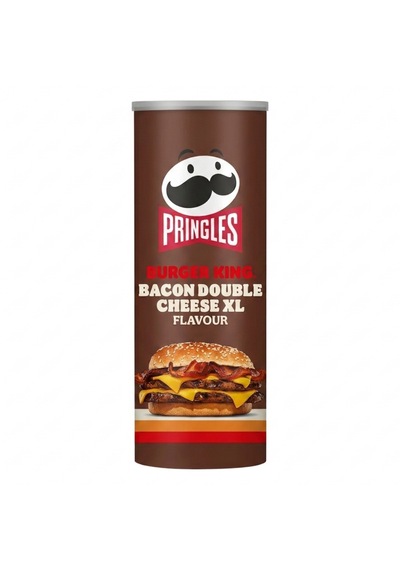 Pringles Burger King Bacon Double Cheese Xl Flavour 165g