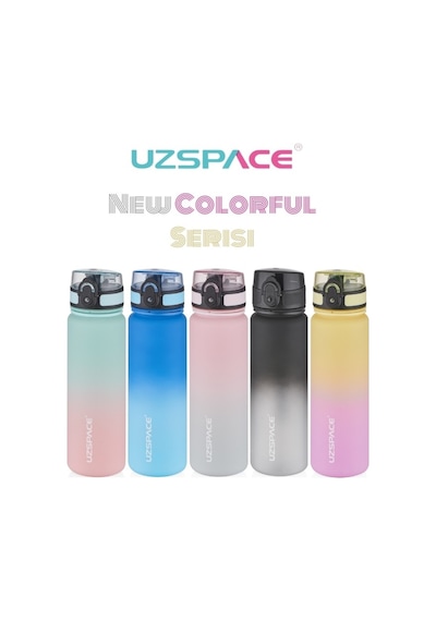 Uzspace Matara Tritan 800 Ml 3053-6 Pink Grey