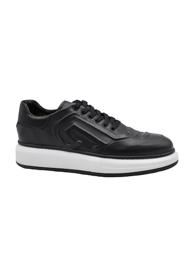 Marcomen 152-21341 İthaltaban Deri Erkek Sneakers Ayakkabı Siyah